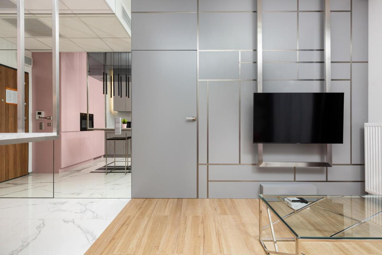 Premium Apartments Business Center By Renters Prestige Warszawa Rum bild